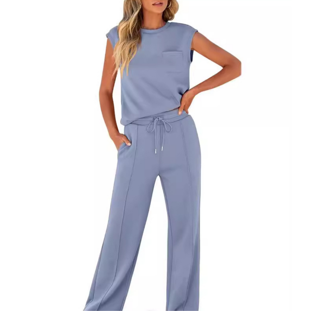 Elivara Casual-Chic Two-Piece Set