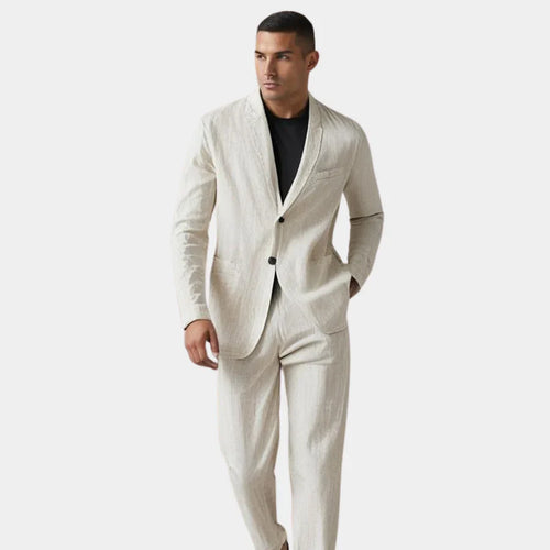 Varek Lightweight Classic Fit Tailored Business Suit Set