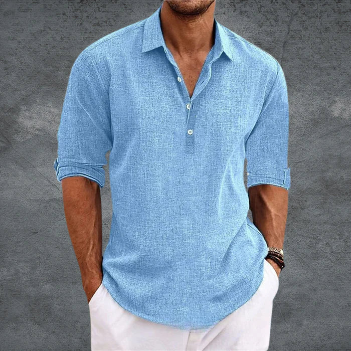 Emil Casual Everyday Button Shirt in Soft Cotton