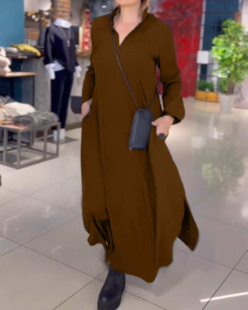 Brandy | Comfort Polyester Dress