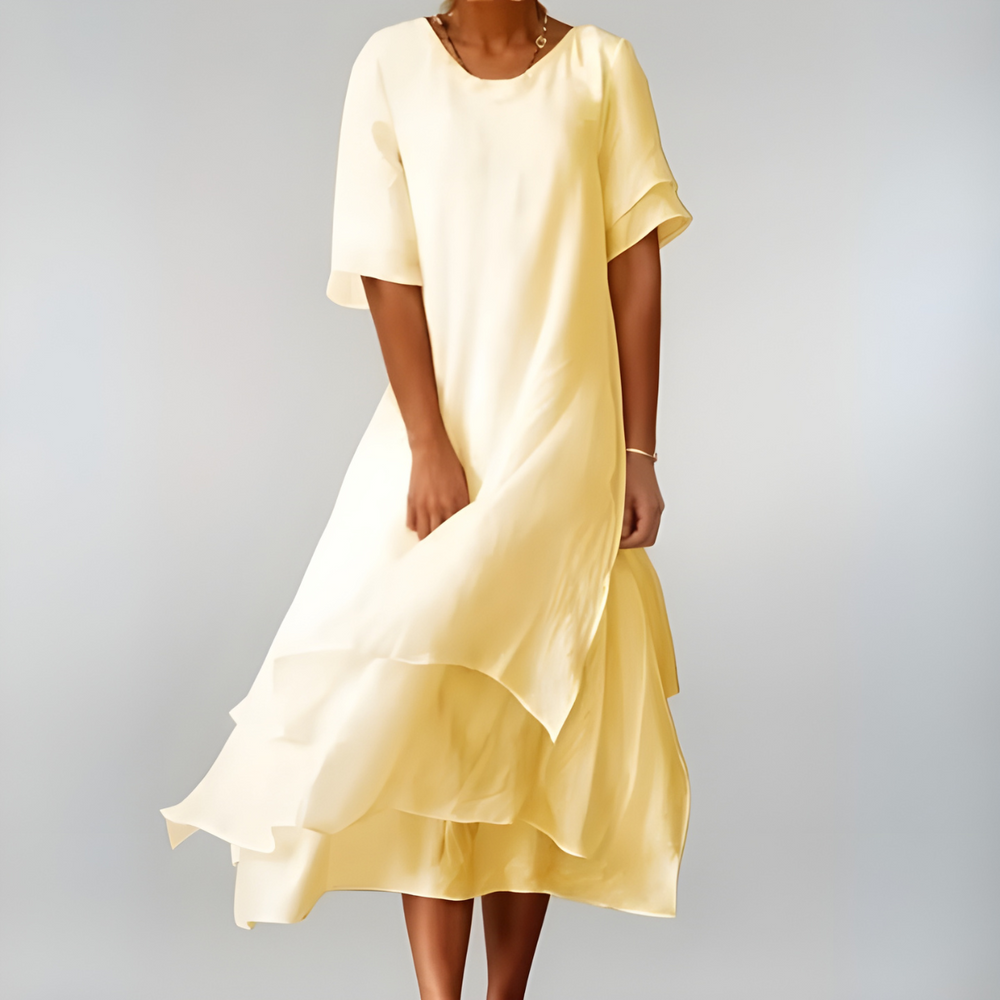 Agnès Light Cotton Maxi Dress