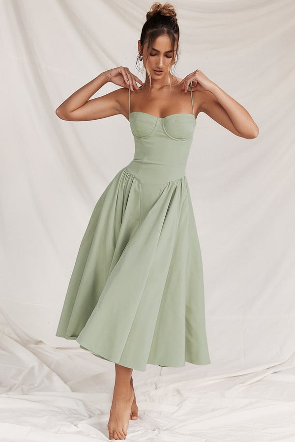 Michaela Sleeveless Midi Dress