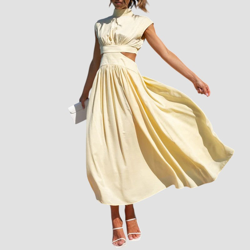 Rosa Mock Neck Dress