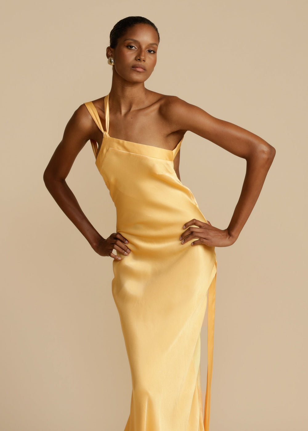 Selena Draped Maxi Dress