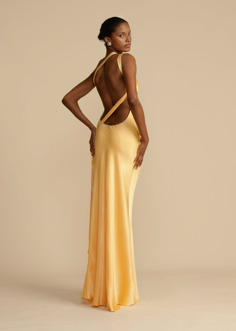 Selena Draped Maxi Dress
