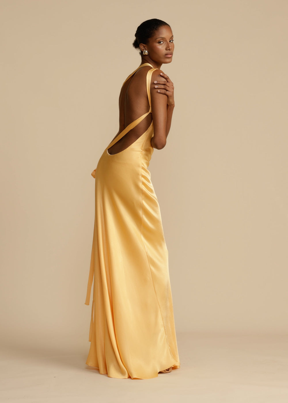 Selena Draped Maxi Dress