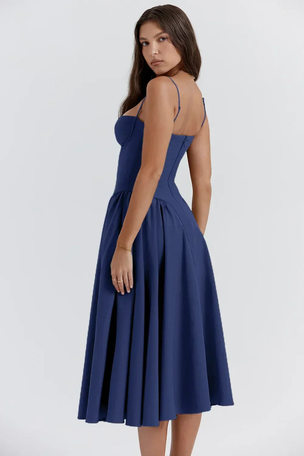 Michaela Sleeveless Midi Dress
