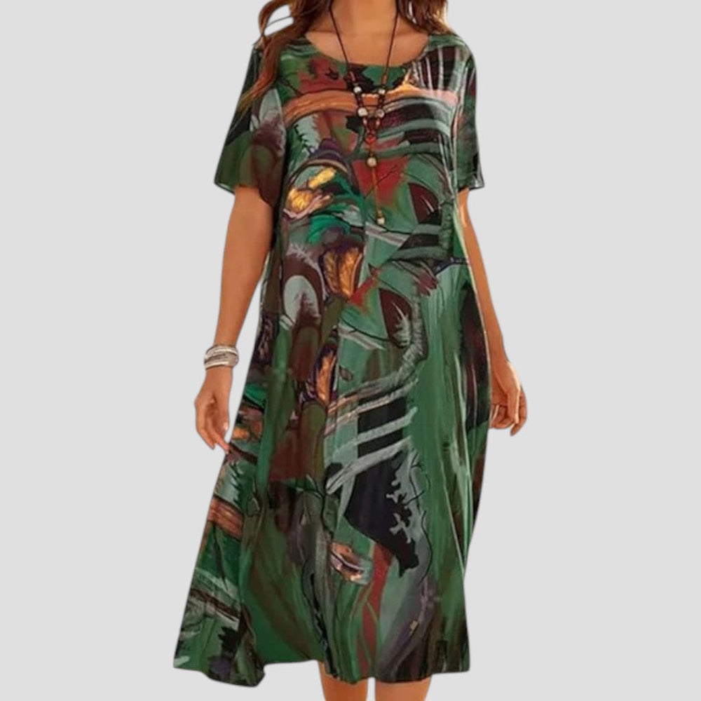Beatrice Lightweight Casual Shift Dress
