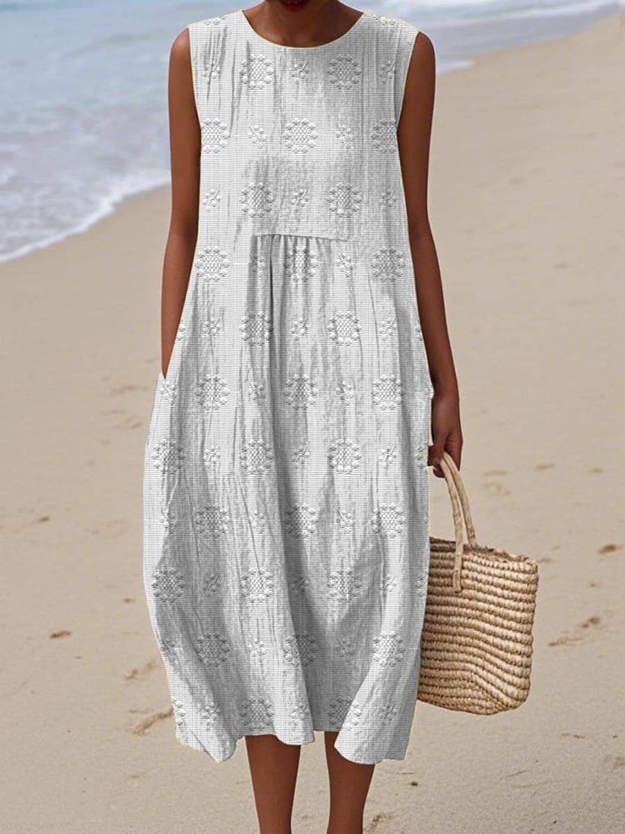 VanDeZaar Sleeveless Pocket Dress