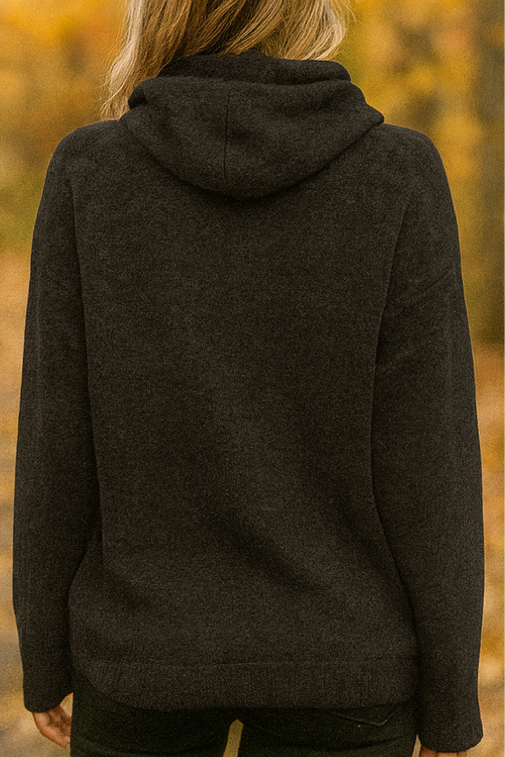 Xena Long Sleeve Sweater with Pocket