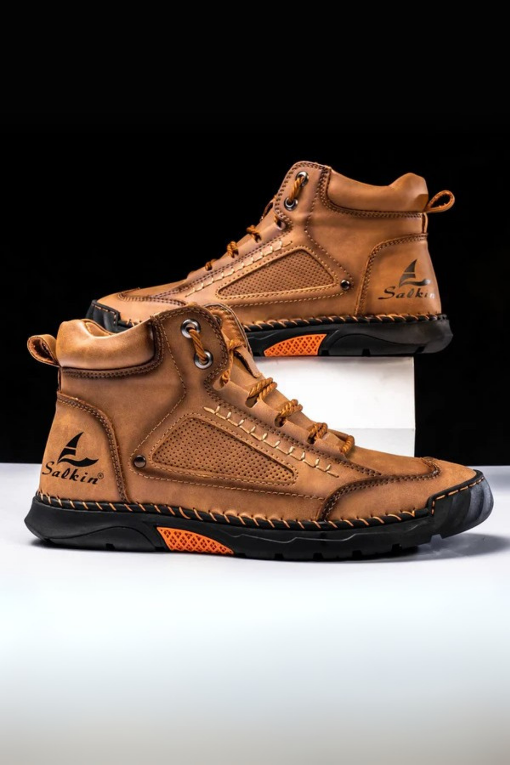 Moriarty Leather High-Top Shoes