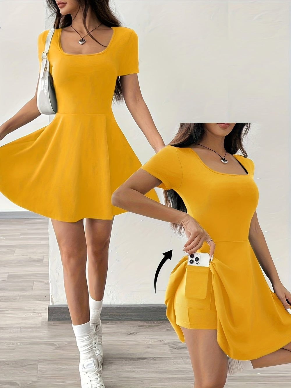 Sculpt Bandeau Mini Dress