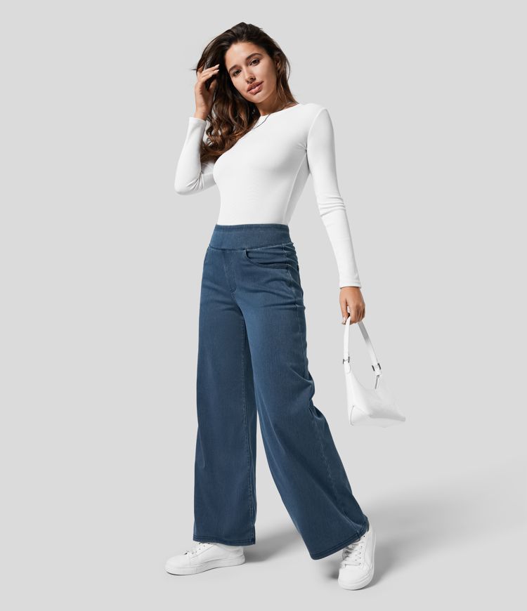 Lake High-Waist Comfort Hosen
