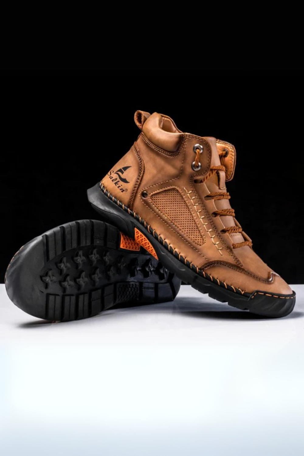 Moriarty Leather High-Top Shoes