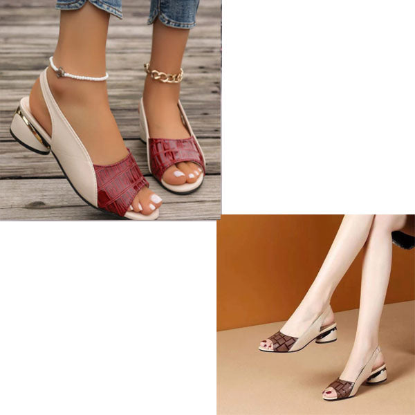 Leonie Block-Heel Comfortable Sandal