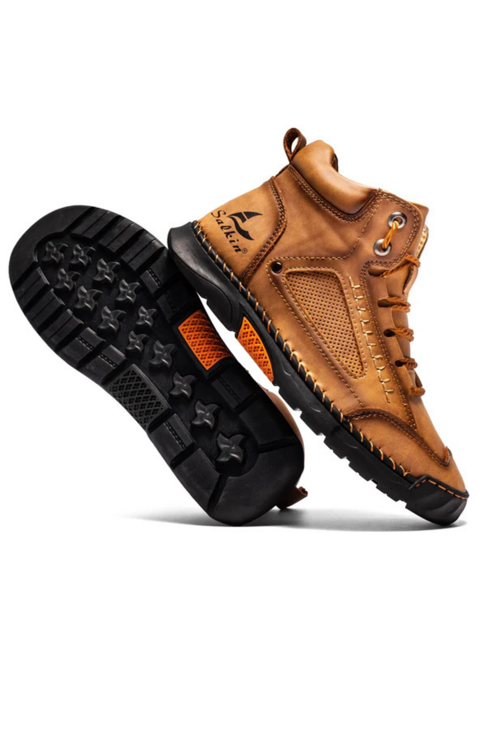 Moriarty Leather High-Top Shoes