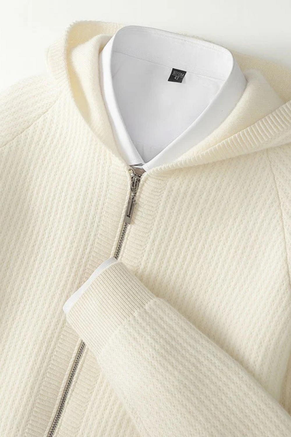 Sorrano Cashmere Zip Hoodie