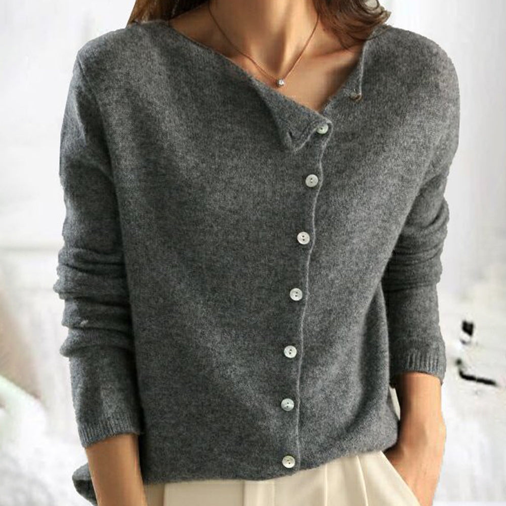 Savannah Refined Button-Front Cardigan