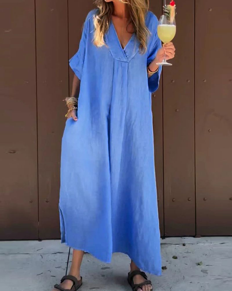 VanDeZaar Casual Cotton Dress