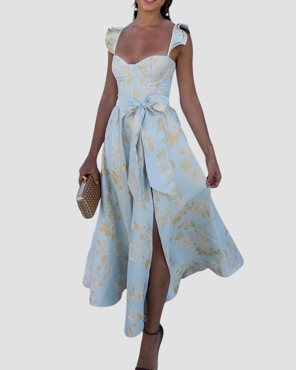 Bruna Belted Dress
