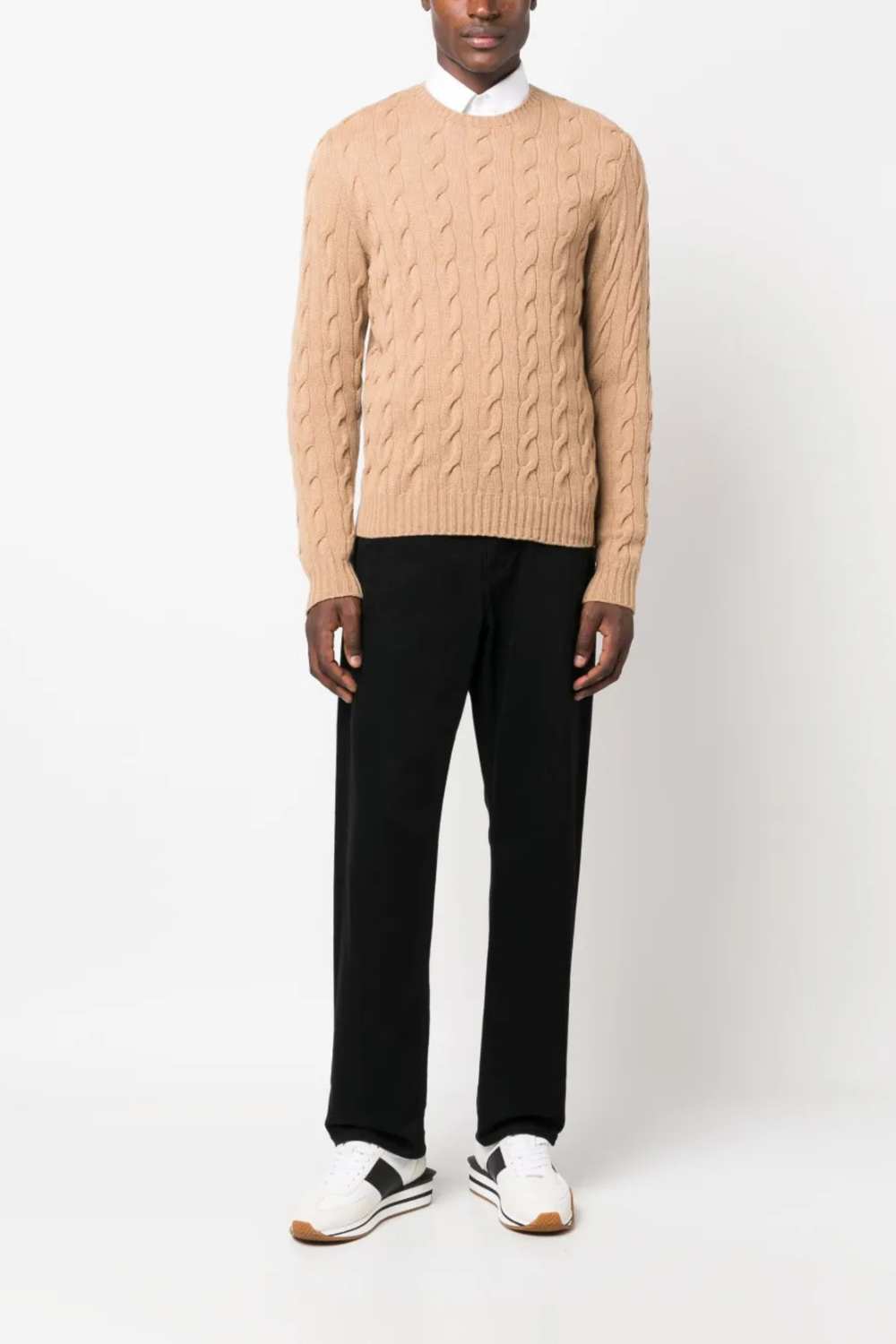 Rick Cashmere Cable-Knit Jumper