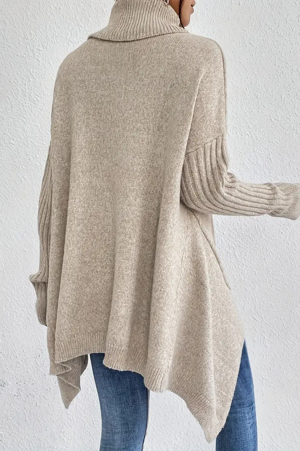 Bridgette Long Turtleneck Sweater