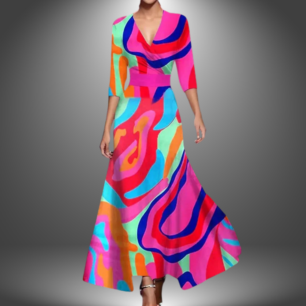 Scarlett Classic Long Floor-Length Evening Dress