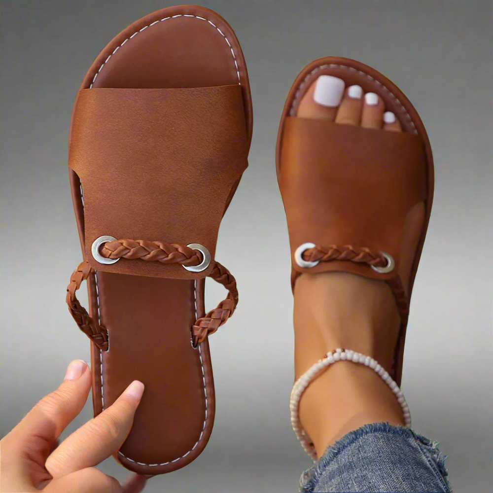 Zettergren Handcrafted Flat Sandals