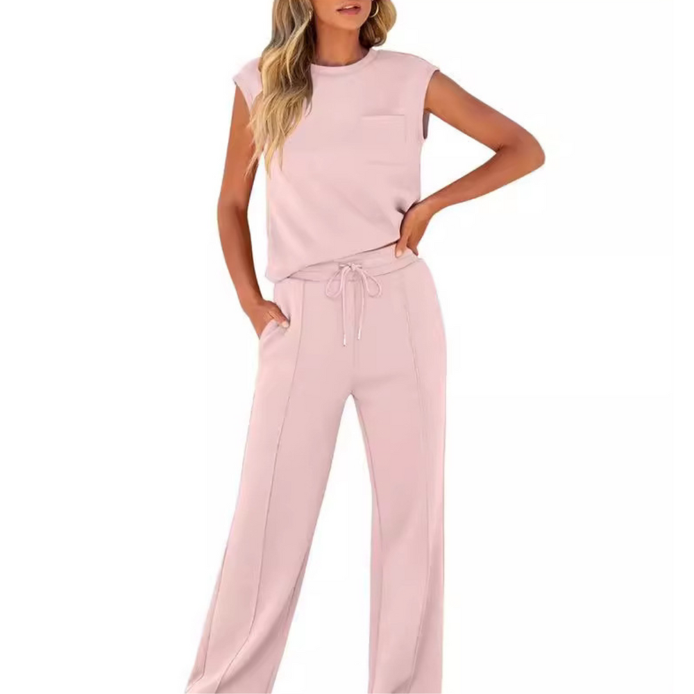 Elvara Casual Summer Lounge Co-Ord