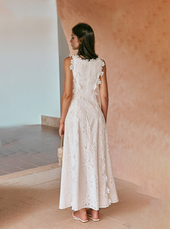 Hook Closure Dress