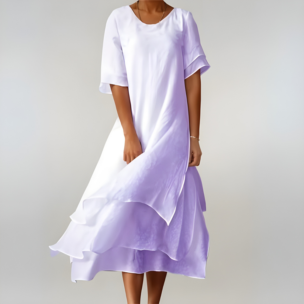 Agnès Light Cotton Maxi Dress