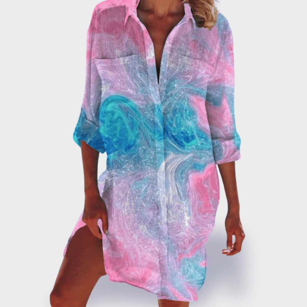 Brigitte Colorful And Leichtes Sommerdress