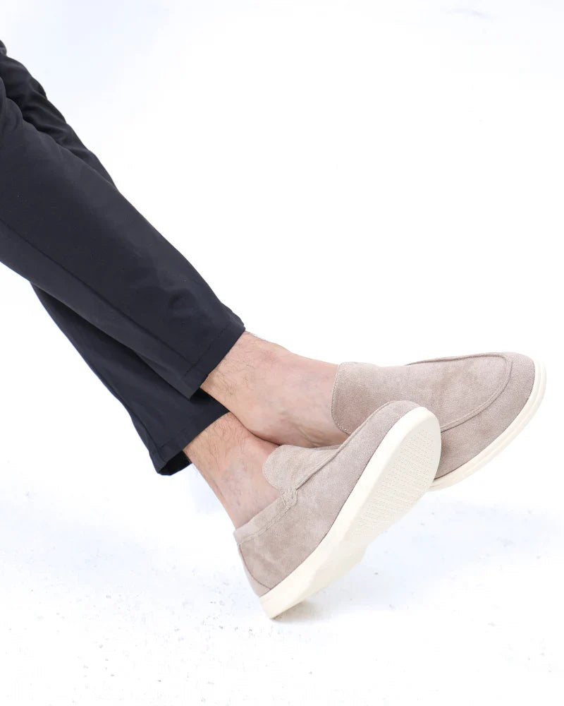 Nico Soft Suede Padded Insole Casual Slip-On Loafers