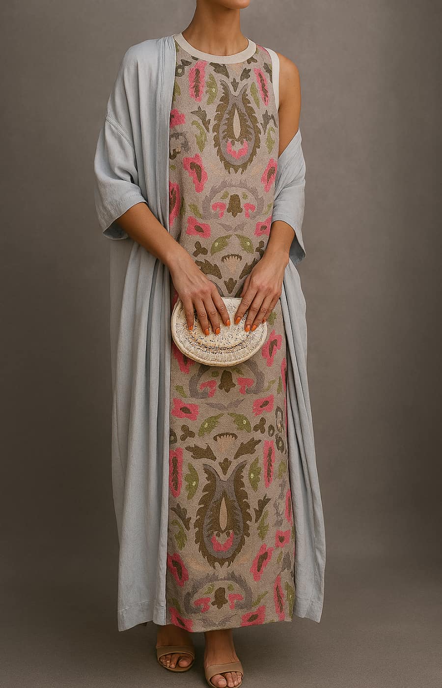 Isolda Timeless Grace Dress with Stole