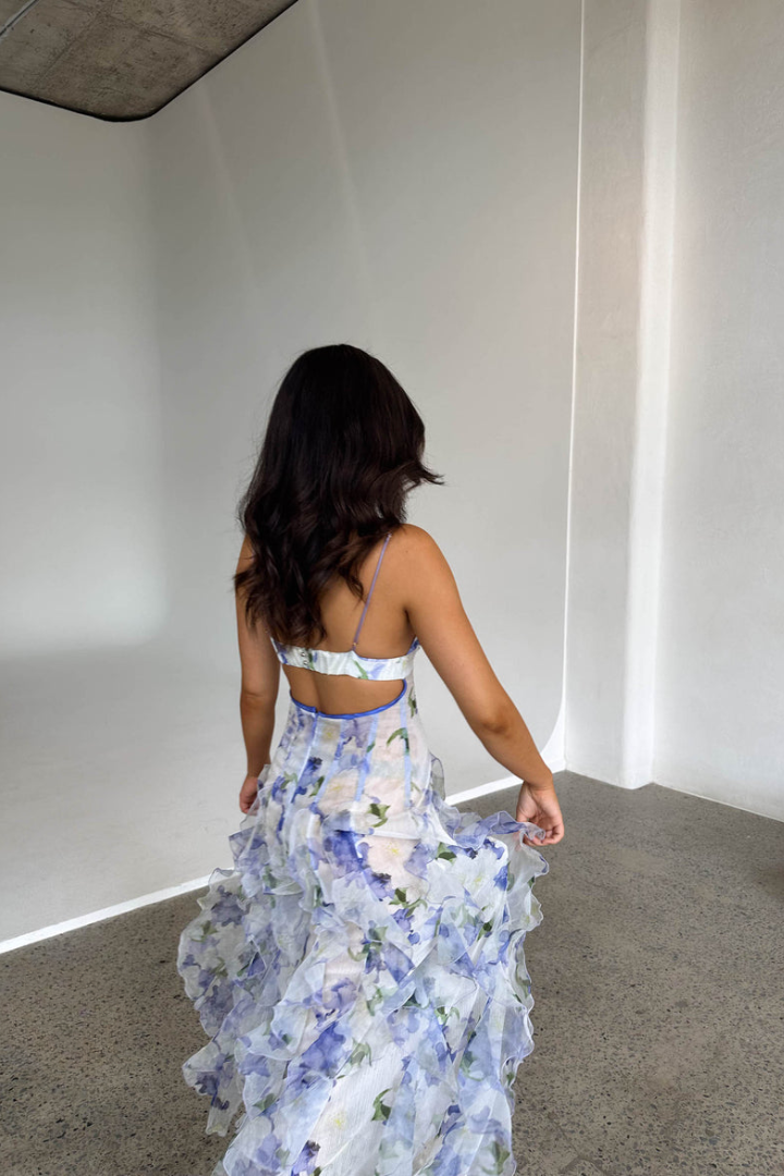 Elora Embroidered Maxi Dress