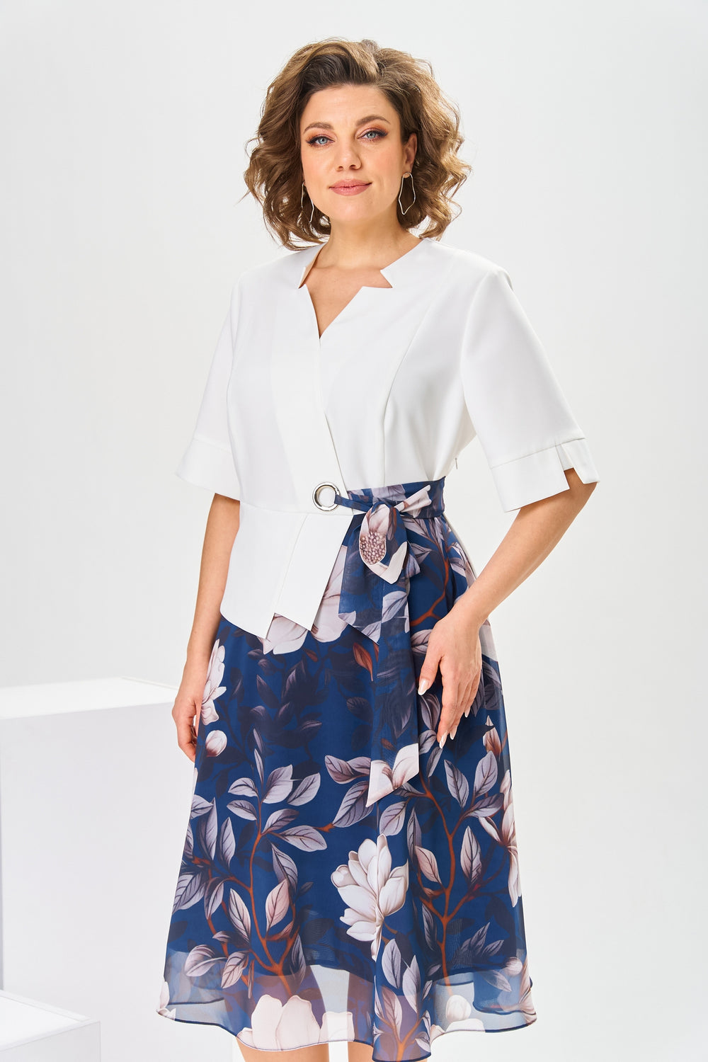 Logan Cotton-Silk Everyday Dress