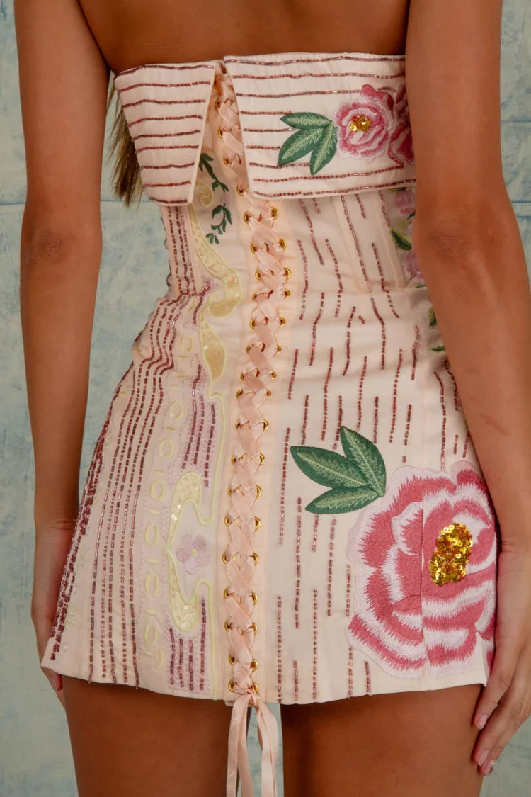 Katherine Puff-Sleeve Dress