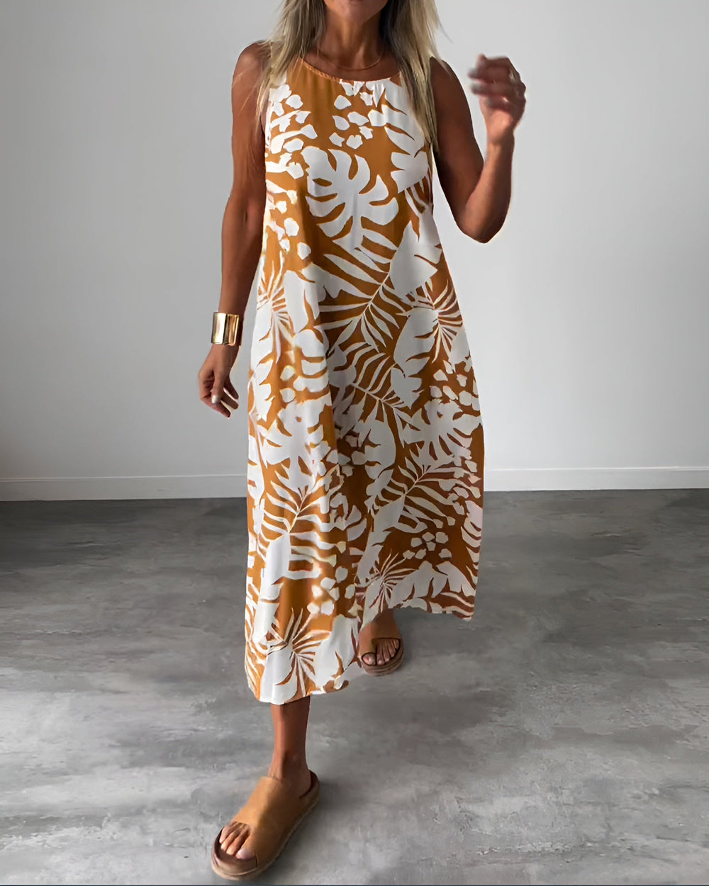 Audrey Elegant Sleeveless Dress
