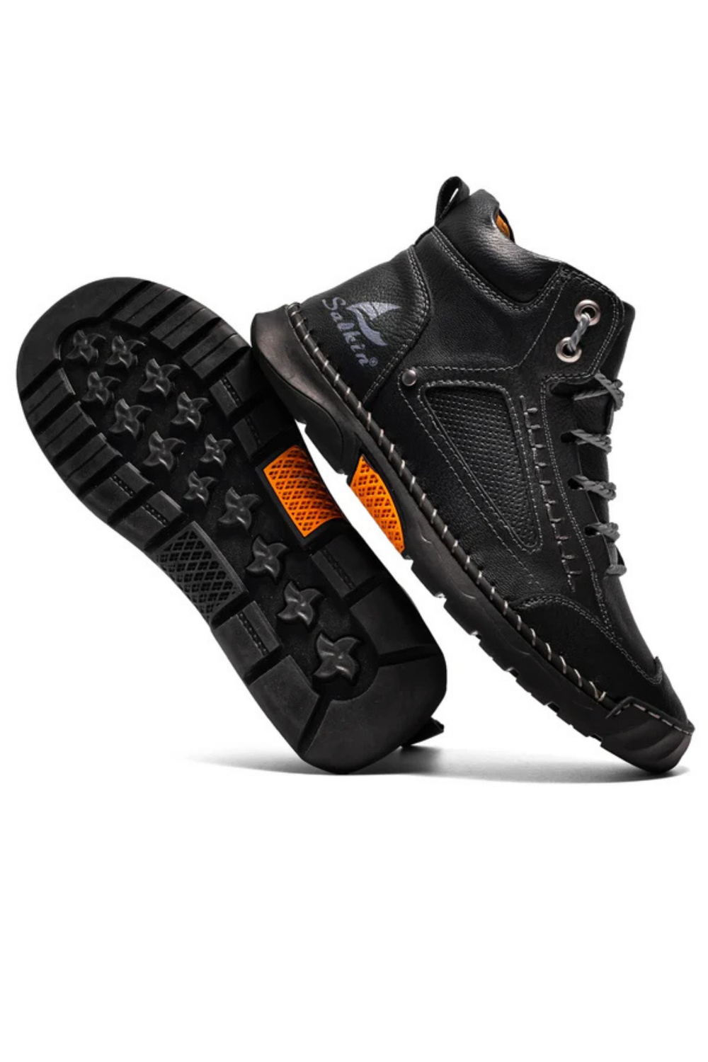 Moriarty Leather High-Top Shoes