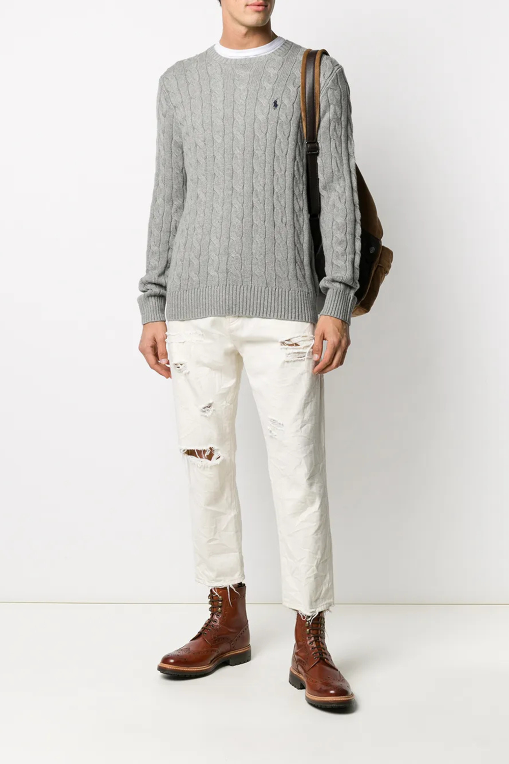 Rick Cashmere Cable-Knit Jumper
