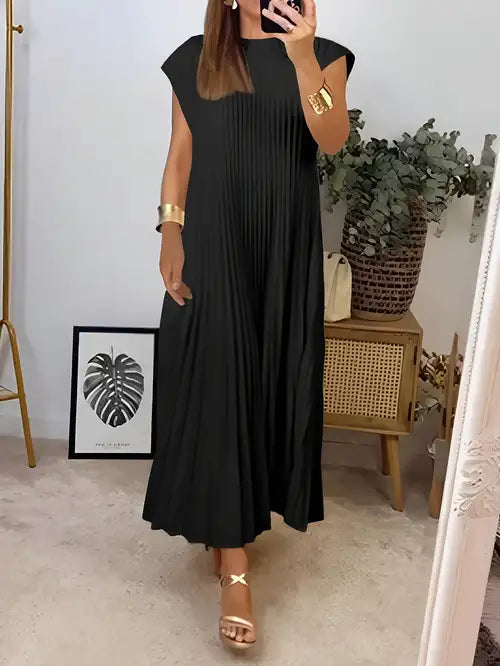 Simone Pleated Dress
