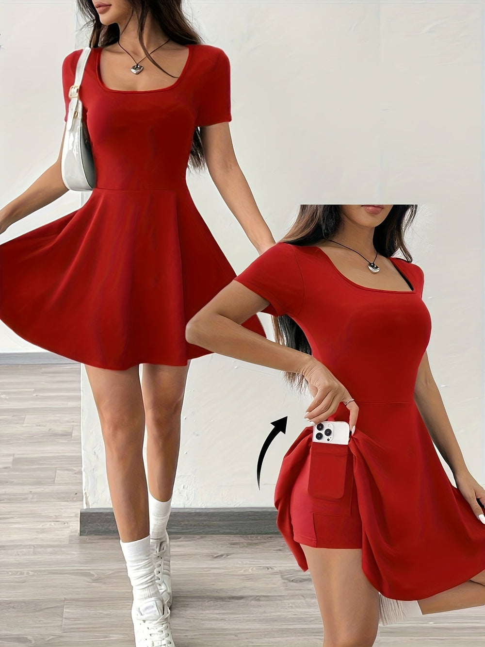 Sculpt Bandeau Mini Dress