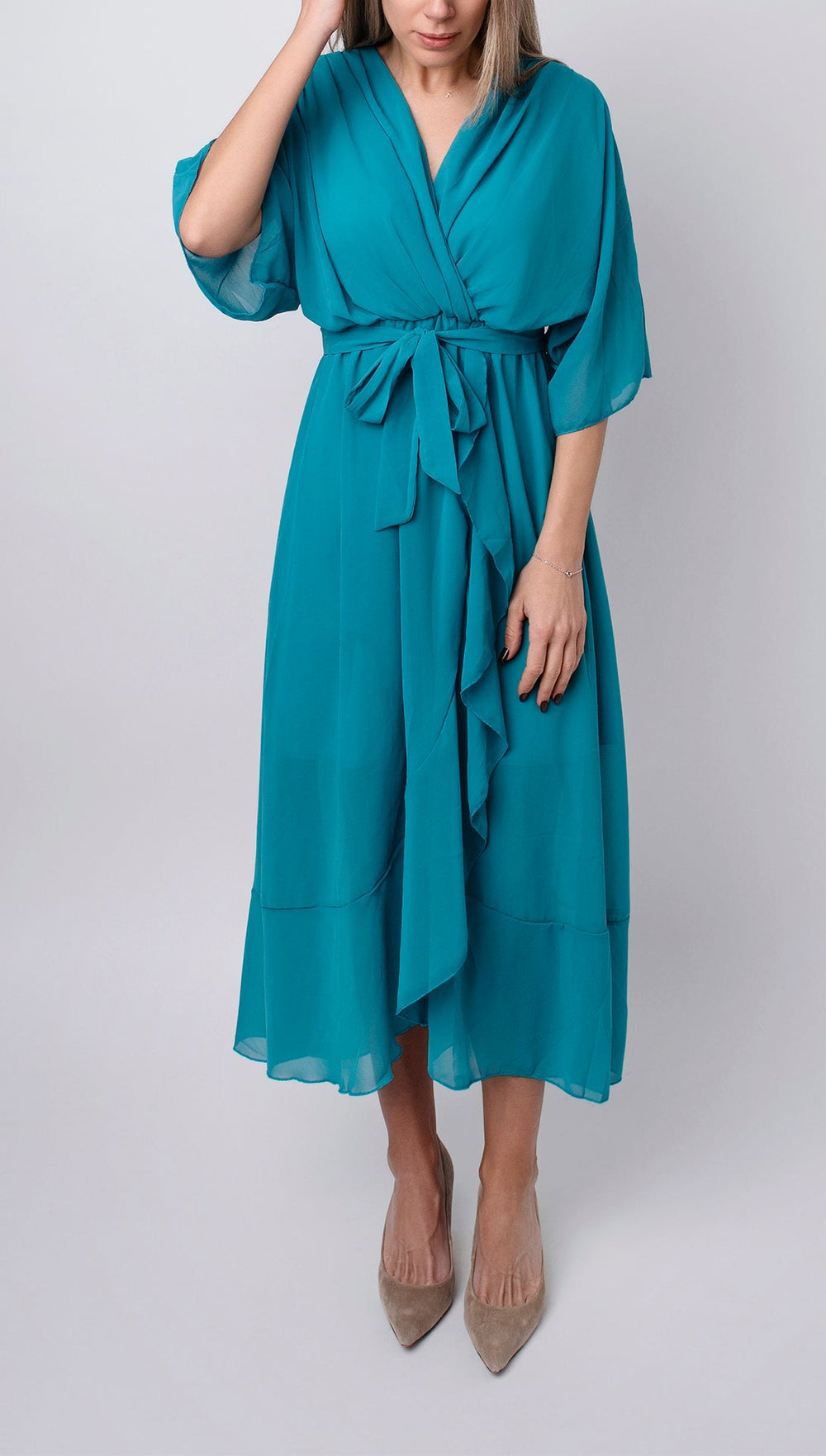 Monica V-Neck Dress