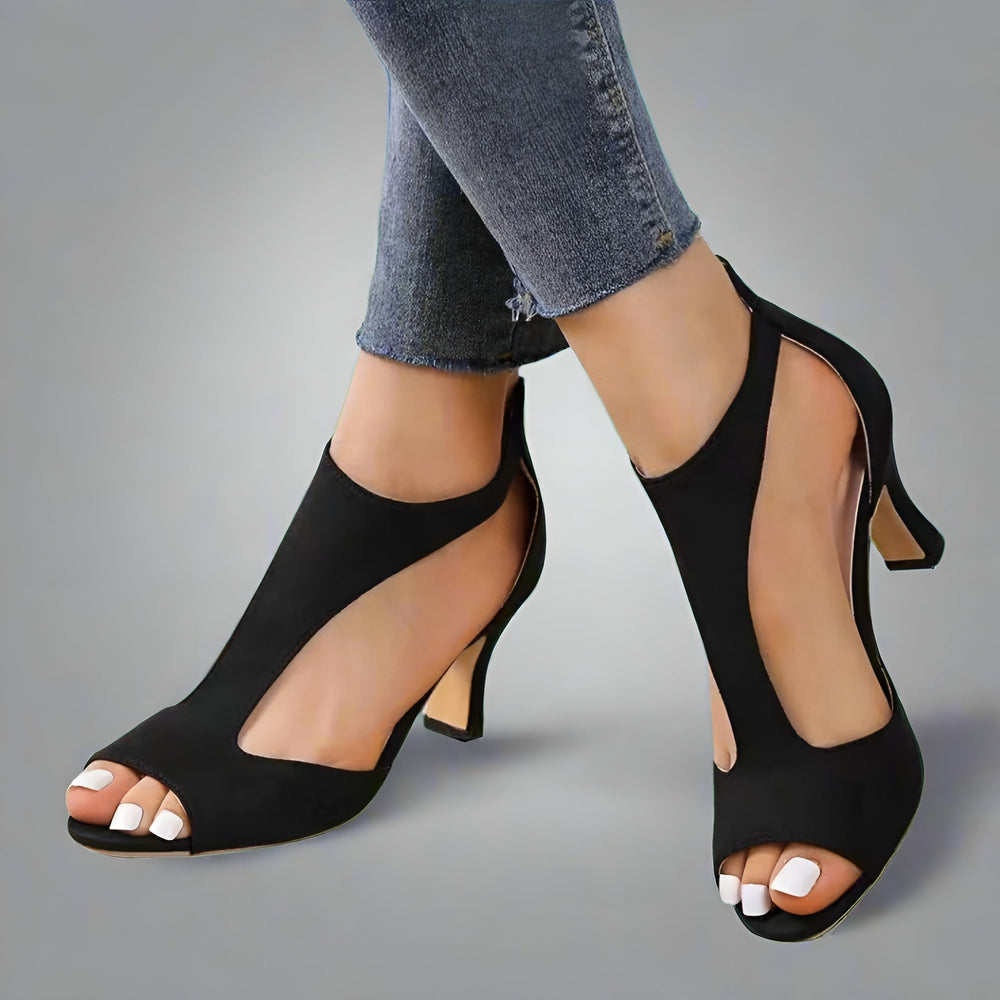 Inger Orthopedic Comfort Sandals with Sleek Heel