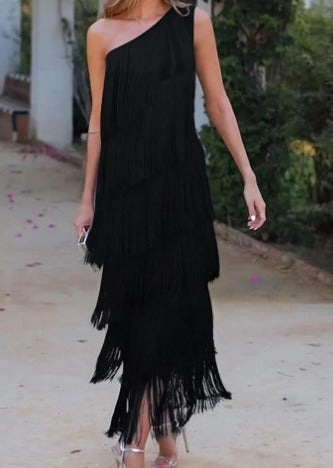 Anne One-Shoulder Dress
