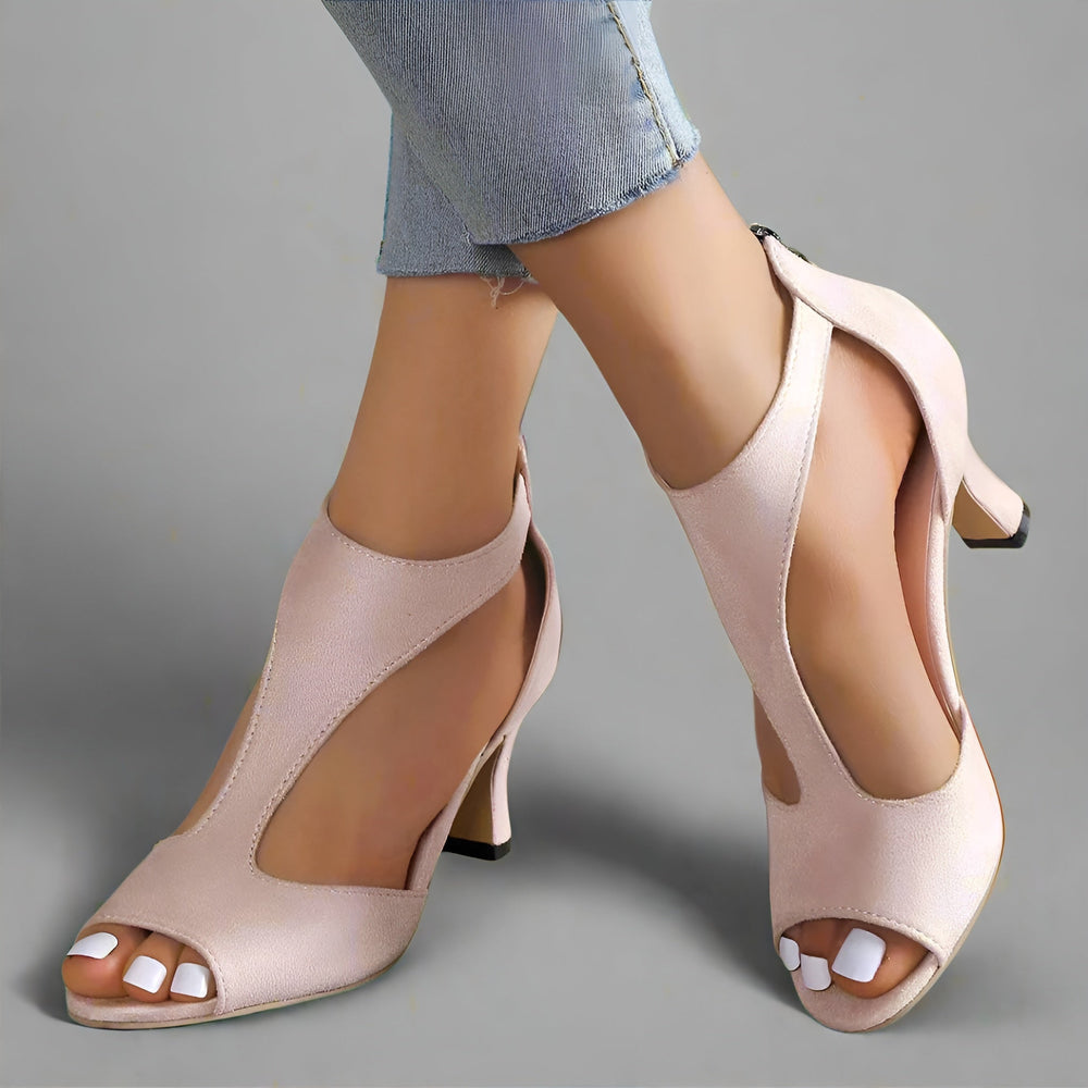 Inger Orthopedic Comfort Sandals with Sleek Heel