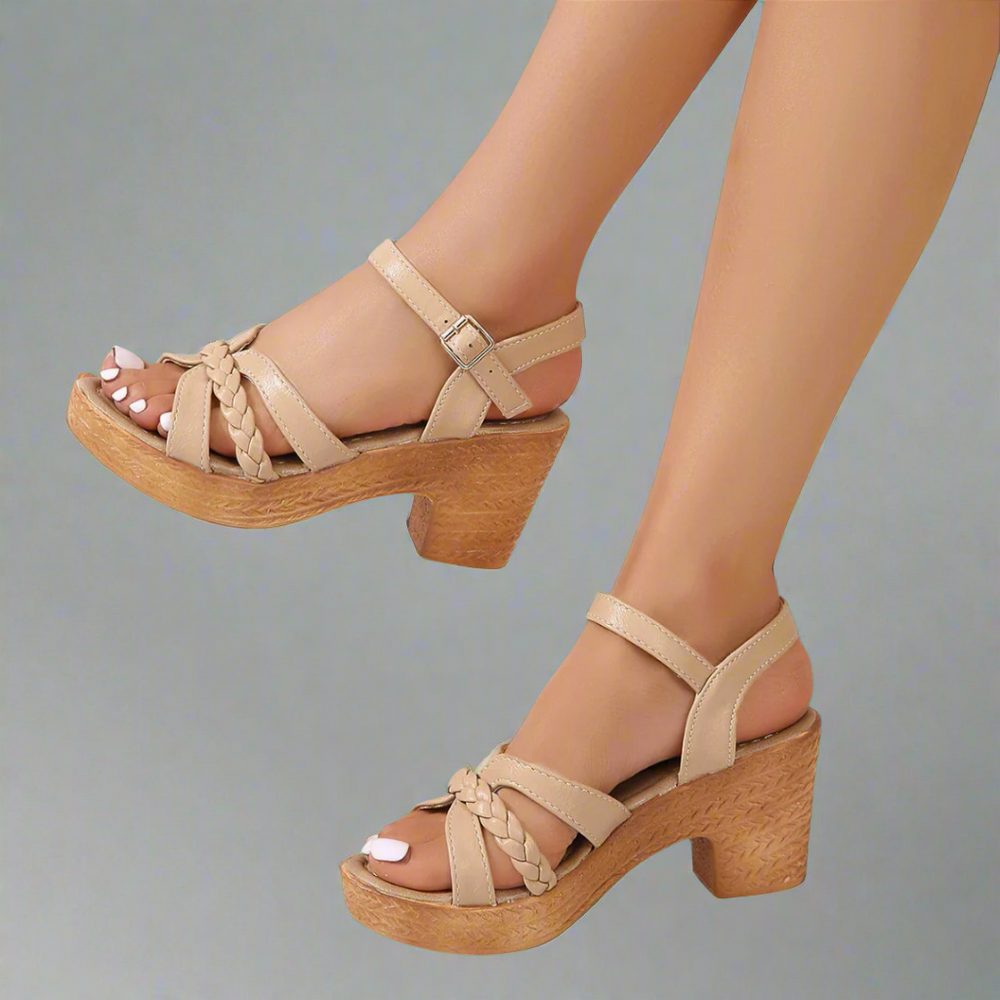 Yana Orthopedic Strappy Open-Toe Adjustable-Strap Sandals