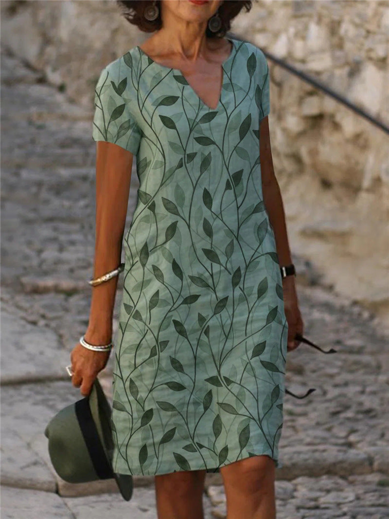 Josette Mini V-Neck Dress