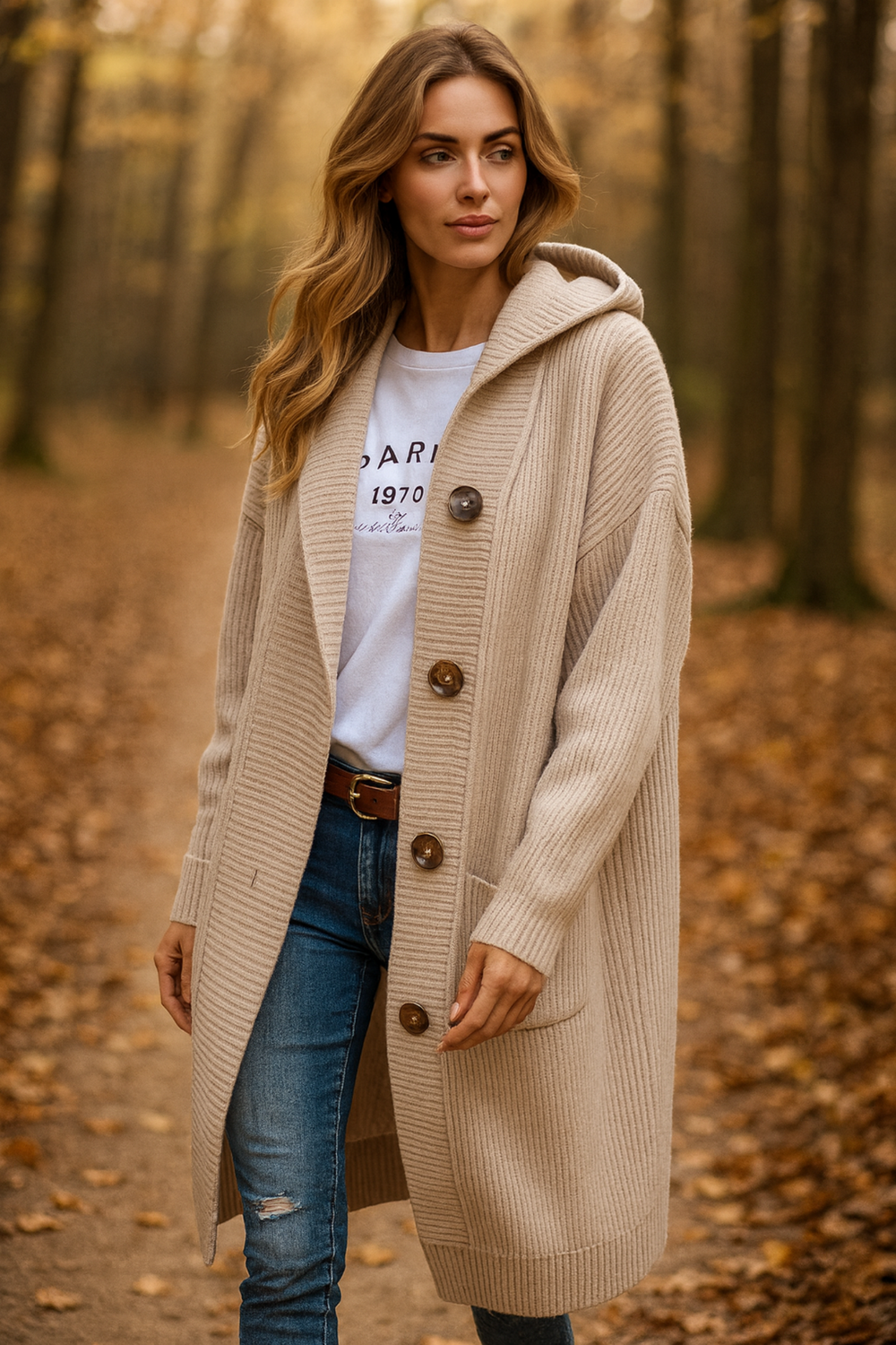 Gisela Long Cardigan