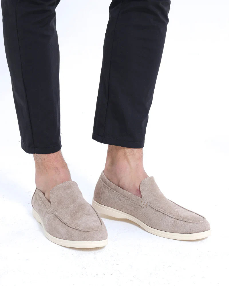 Nico Soft Suede Padded Insole Casual Slip-On Loafers